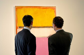 Markas Rothko, „Baltas centras (geltona, rožinė ir levandų ant rožinės“, 1950