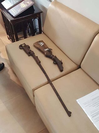 Merkinės krašto muziejaus ginklai Merkinės krašto muziejaus ginklai