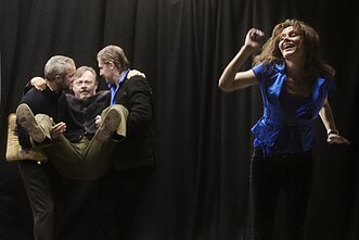 Darius Meškauskas, Airida Gintautaitė OKT spektaklyje „Žuvėdra“