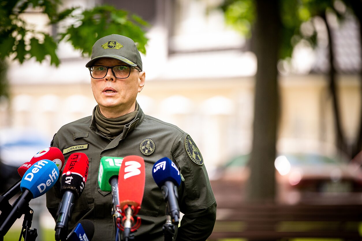 Rustamas Liubajevas, head of the State Border Guard Service