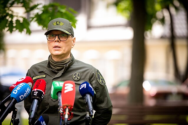 Rustamas Liubajevas, head of the State Border Guard Service