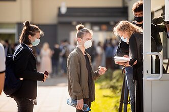 Lietuvių kalbos ir literatūros egzaminas.