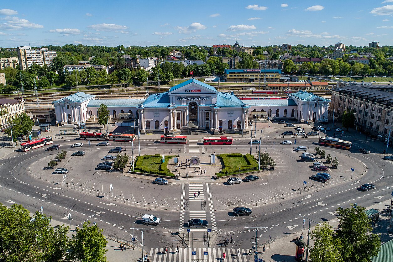Vilnius railway station as it looks now