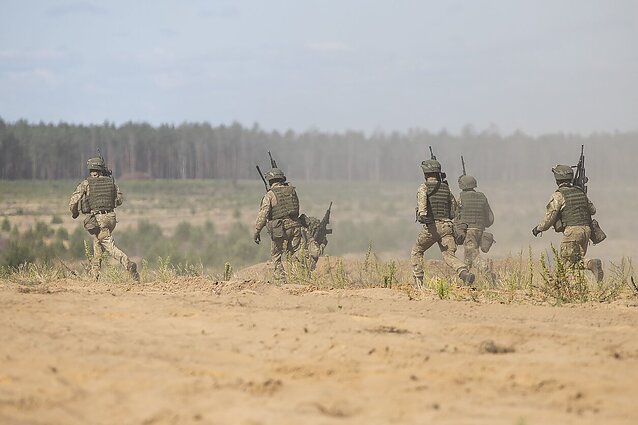 Prasideda vienos didžiausių karinių pratybų Vakarų Lietuvoje „Stiprus Grifonas 2021“