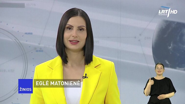 Žinios. Sportas. Orai (su vertimu į gestų k.)