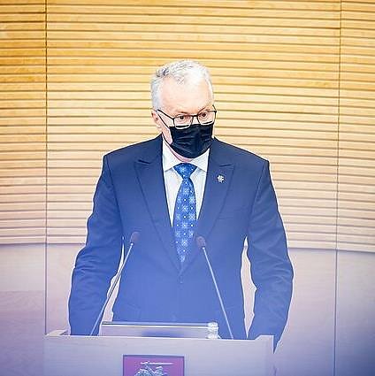 Prezidento Gitano Nausėdos antrasis metinis pranešimas