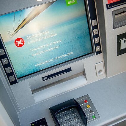Lietuvos diena. Didieji bankai plės bankomatų tinklą