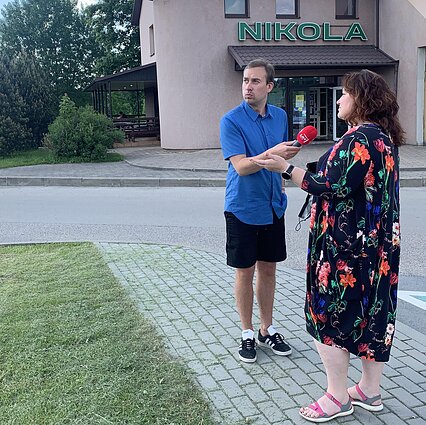Už Vilniaus. Neseniai vėl duris atvėrusios kavinės „Nikola“ savininkai: dėl pandemijos pirmąkart užsidarėme su didžiuliu skausmu širdyje