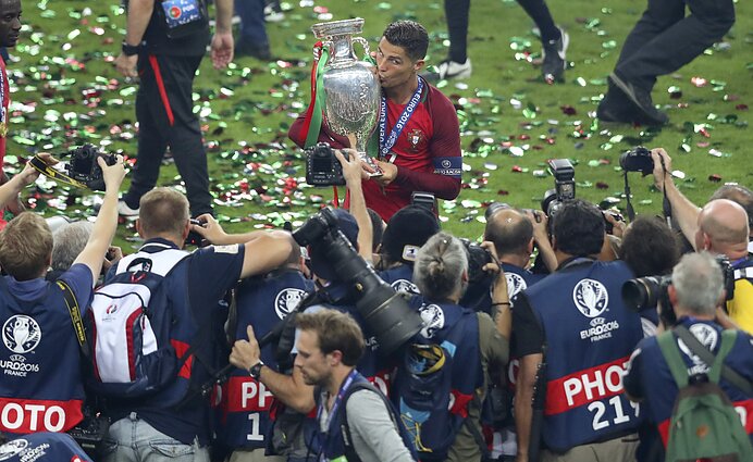 Cristiano Ronaldo triumfas 2016-aisiais