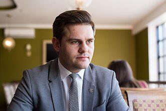 Tauragės meras Dovydas Kaminskas