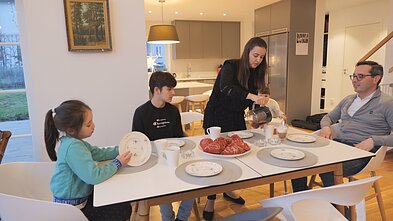 Giedrės ir Timūro šeima Stokholme