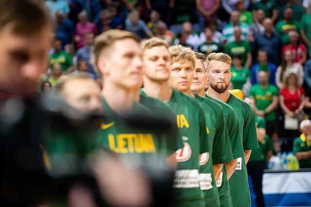 Sportas. Orai. Lietuvos vyrų krepšinio rinktinė pradėjo pasirengimą olimpiniam atrankos turnyrui