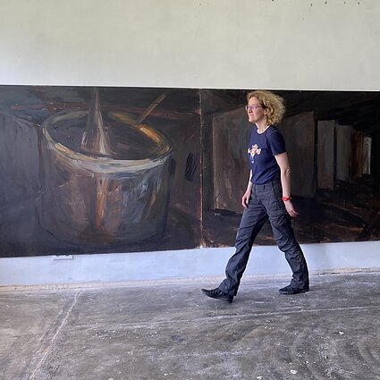 tapytoja Sigita Maslauskaitė-Mažylienė