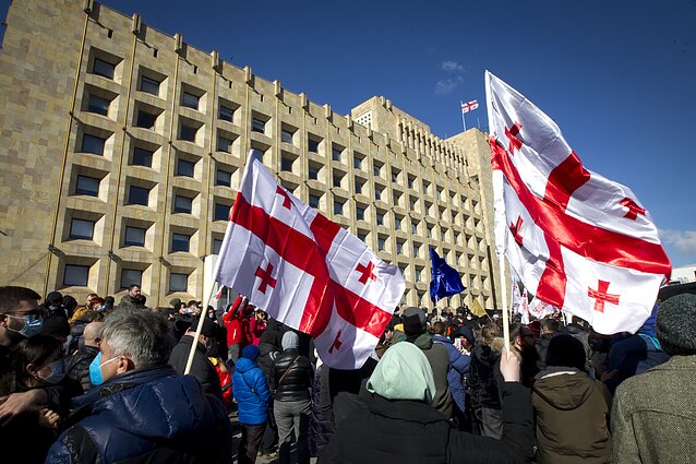 Sakartvelo opozicijos protestas Sakartvelo opozicijos protestas