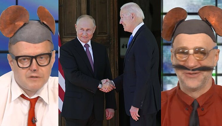 Peliukai apie Bideno Putinui padovanotus akinius: pasiūlymas slėpti akis?