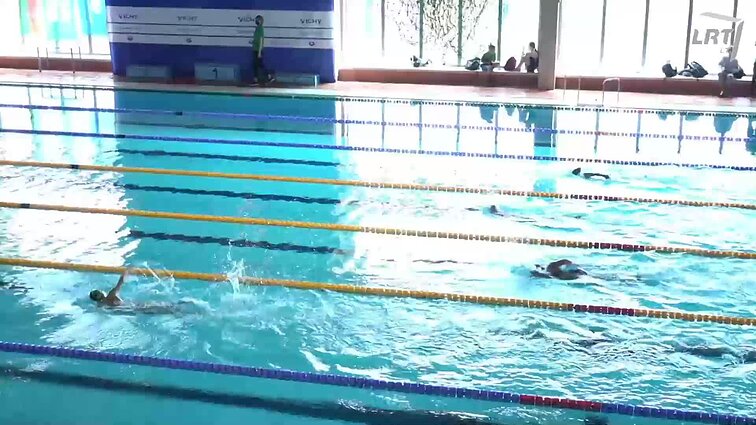 Lietuvos jaunučių plaukimo čempionatas. Parengiamieji plaukimai, I diena