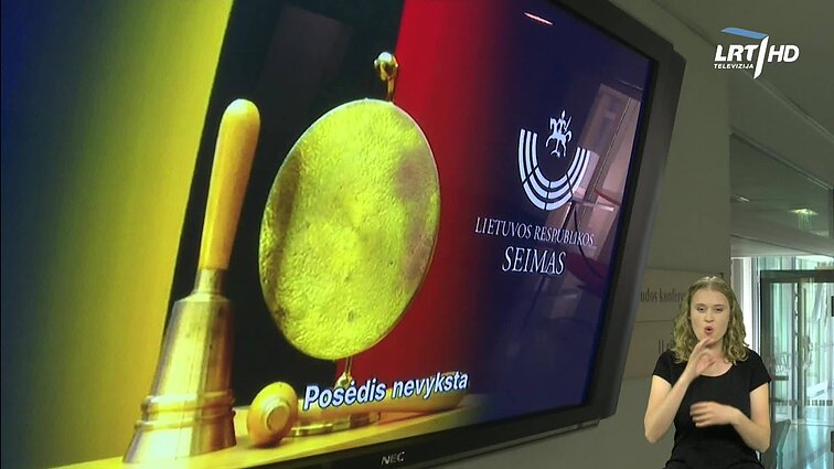 Žinios. Sportas. Orai (su vertimu į gestų k.)