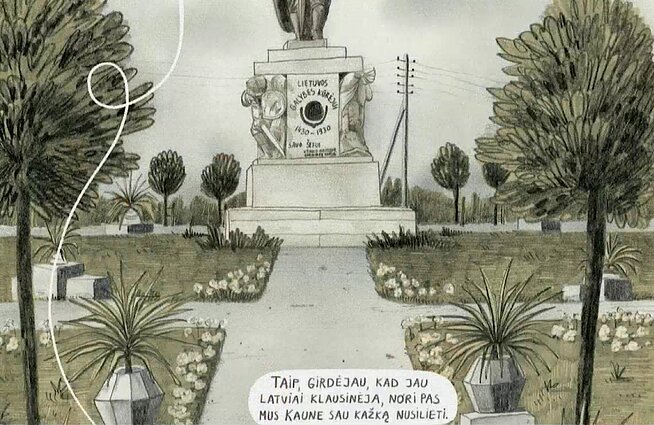 „Grybo auksas“ – komiksas apie vieną žymiausių XX a. lietuvių skulptorių Vincą Grybą