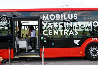 Mobilus skiepijimo centras Kaune