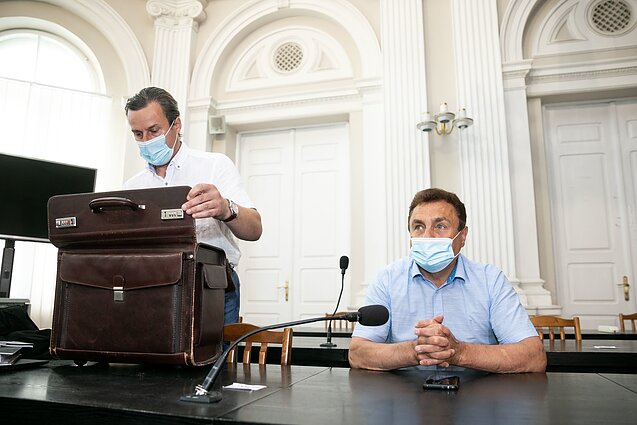 Petras Gražulis teisme