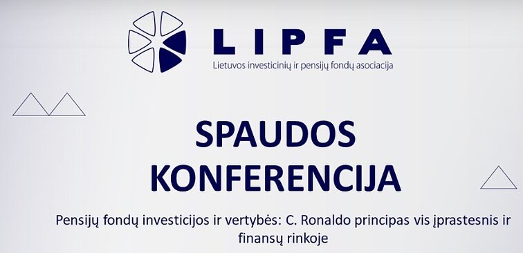Lietuvos investicijų ir pensijų fondų asociacijos spaudos konferencija