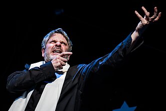 Andrius Bialobžeskis spektaklyje „Šveikas“