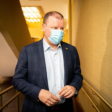 Svarbus pokalbis. Saulius Skvernelis: sudėtinga suprasti prezidento poziciją žmogaus teisių klausimu