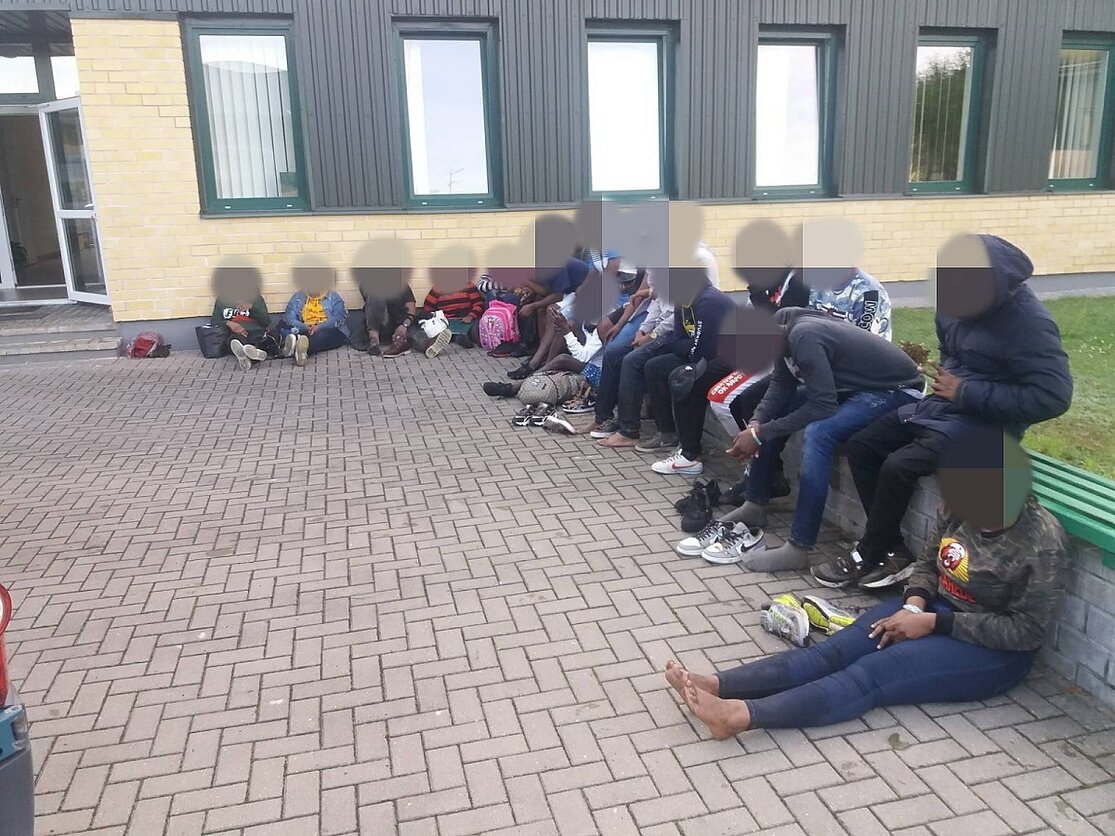 Per parą pasieniečiai sulaikė dar 116 neteisėtų migrantų