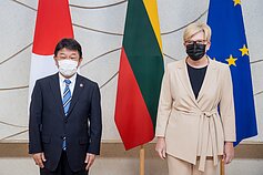 Lietuvoje vieši Japonijos užsienio reikalų ministras Lietuvoje vieši Japonijos užsienio reikalų ministras