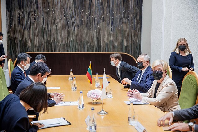 Lietuvoje vieši Japonijos užsienio reikalų ministras Lietuvoje vieši Japonijos užsienio reikalų ministras