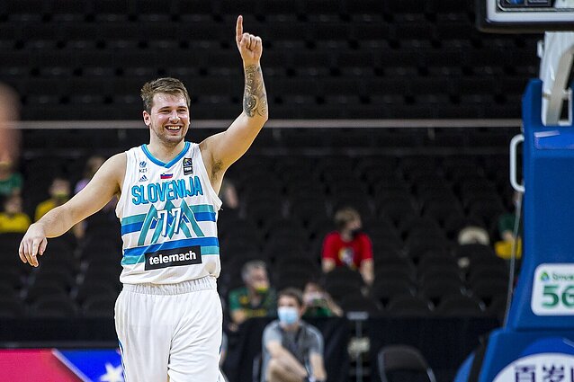 Sportas. Orai. Slovėnai olimpinės atrankos turnyre sutriuškino Venesuelą (su vertimu į gestų k.)