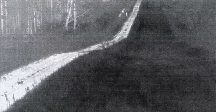 VSAT vaizdo medžiagoje – Padvarionių užkardos ruožą perlipdami tvorą bandę kirsti migrantai