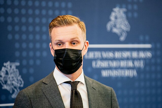 Sviatlana Cichanouskaja ir Gabrielius Landsbergis