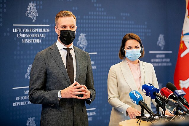 Žinios. URM pripažino Baltarusių demokratinę atstovybę Lietuvoje