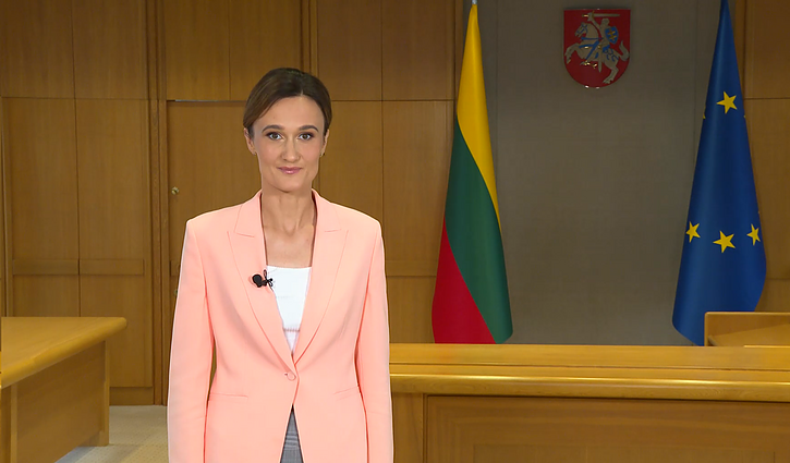 Čmilytė-Nielsen sveikina Valstybės dienos proga: didžiuokimės savo istorija ir pasisemkime iš jos jėgų kurdami ateitį