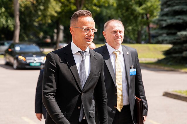 Vengrijos užsienio reikalų ministras Peteris Szijjarto