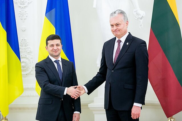 Zelenskis: kai kurioms valstybėms 14 tūkst. žuvusiųjų nėra įrodymas, kad ukrainiečiai kovoja dėl vertybių