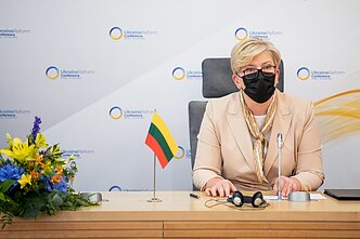 Lietuvos premjerė Ingrida Šimonytė 