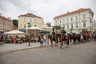 Filming of Sisi in Vilnius
