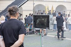 Filming of Sisi in Vilnius