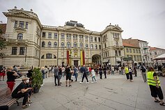 Filming of Sisi in Vilnius