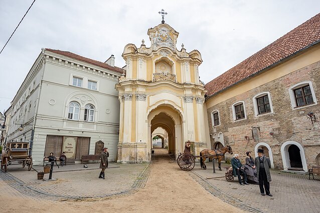 Filming of Sisi in Vilnius