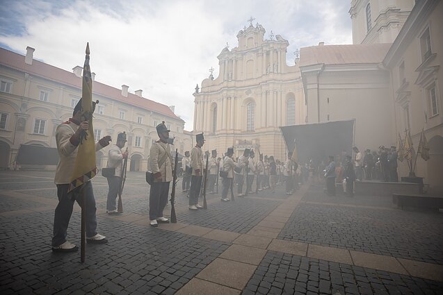 Filming of Sisi in Vilnius