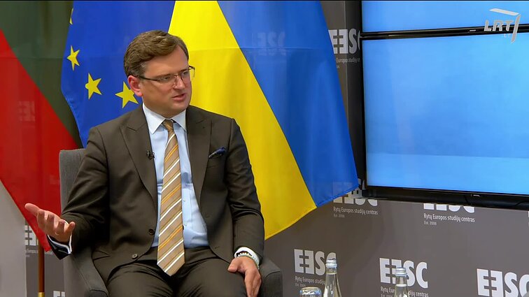 RESC diskusija su Ukrainos užsienio reikalų ministru Dmytro Kuleba