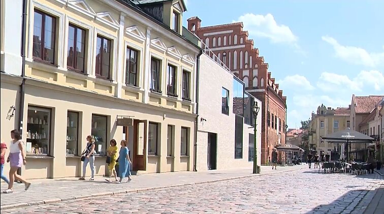 Po karantino tik pradėję dirbti verslininkai kritikuoja Kauno valdžią – dėl rekonstrukcijos jie priversti užsidaryti