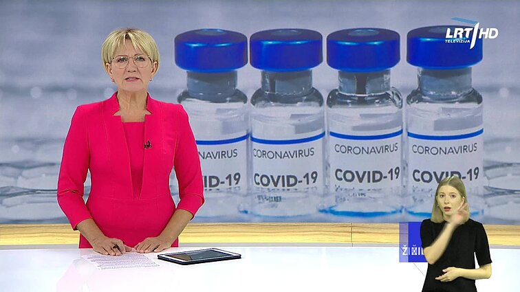 Žinios. Orai (su vertimu į gestų k.)