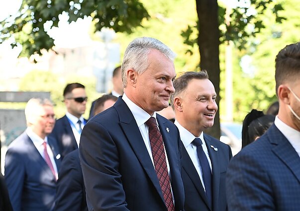 Duda tikisi, kad Lenkija suteiks paramą Lietuvai dorojantis su migrantų krize