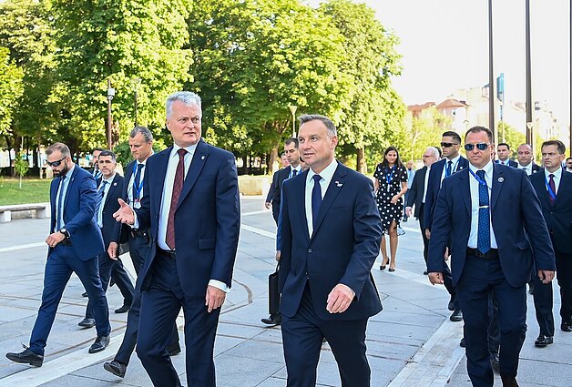 Panorama. Su Nausėda susitikęs Duda žada greitą pagalbą Lietuvai migrantų klausimu (su vert. į gestų k.)