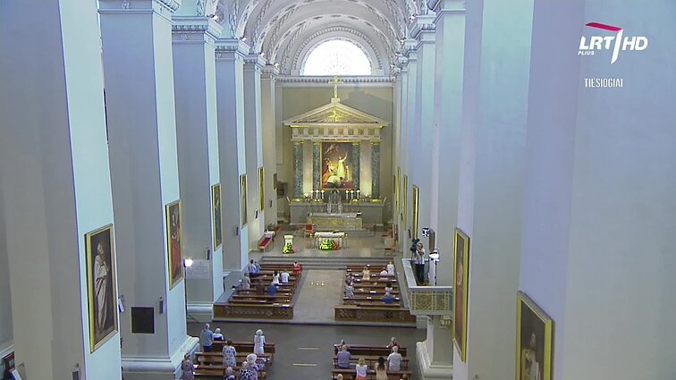 Šv. Mišios iš Vilniaus Šv. vyskupo Stanislovo ir Šv. Vladislovo arkikatedros bazilikos