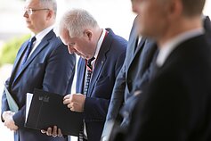 Spaudos konferencija po VGT posdėdžio Spaudos konferencija po VGT posdėdžio